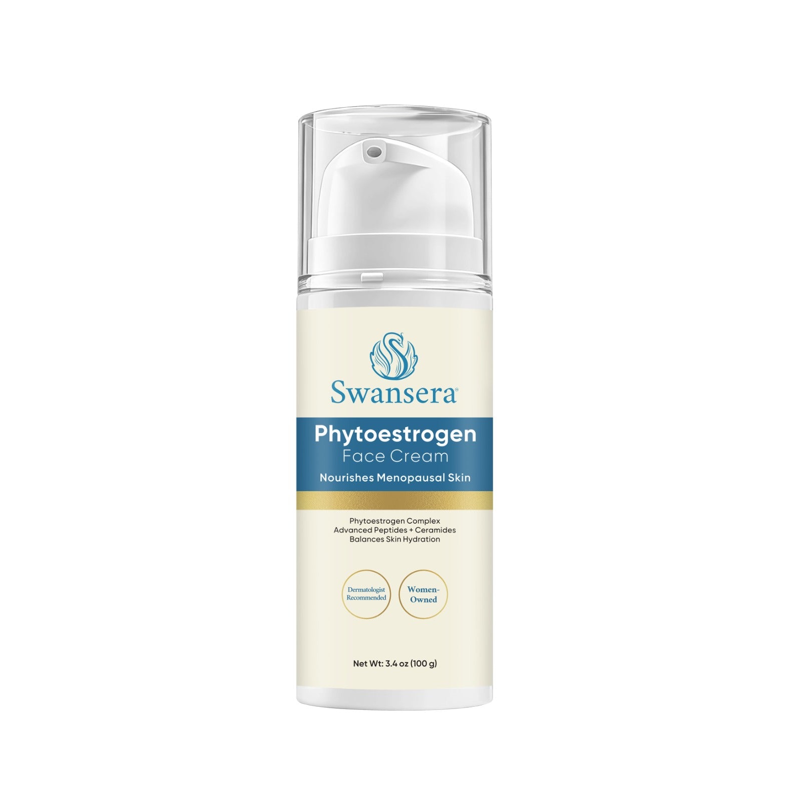 Phytoestrogen Face Cream for Menopause & Perimenopause Skin | Swansera