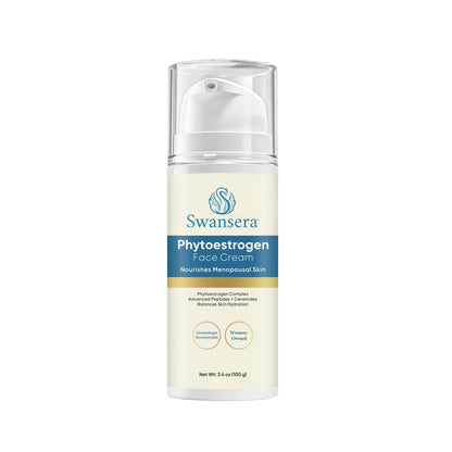 Swansera Phytoestrogen Face Cream, 3.4 oz pump bottle
