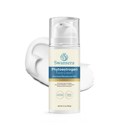 Texture of Swansera Phytoestrogen Face Cream